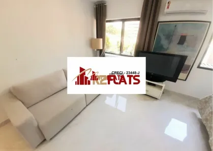 Flat com 1 Quarto para alugar, 30m² no Itaim Bibi, São Paulo