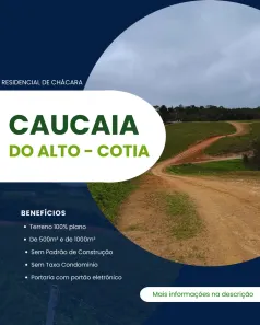 Lote/Terreno à venda, 500m² no Centro, Cotia