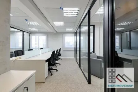 Sala Comercial para alugar, 360m² no Cidade Monções, São Paulo