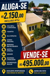 Casa com 4 Quartos para alugar, 200m² no Cidade Alta, Cuiabá