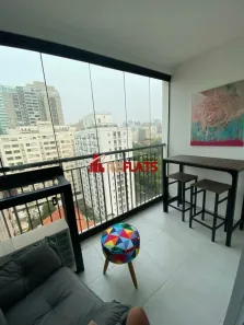 Apartamento com 1 Quarto para alugar, 25m² no Consolação, São Paulo