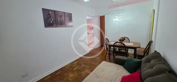 Apartamento com 1 Quarto para alugar, 43m² no Ponta da Praia, Santos
