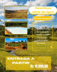 Lote/Terreno à venda, 600m² no Centro, Igaratá