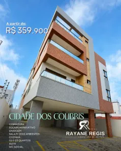 Cobertura com 2 Quartos à venda, 55m² no Cidade dos Colibris, João Pessoa