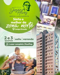 Apartamento com 2 Quartos à venda, 52m² no Campo Grande, Recife