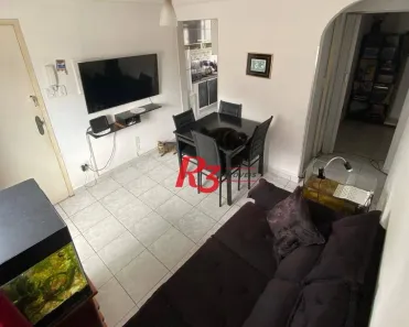 Apartamento com 2 Quartos à venda, 55m² no Aparecida, Santos