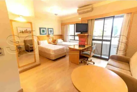 Flat com 1 Quarto para alugar, 32m² no Jardim Paulista, São Paulo