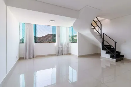 Cobertura com 3 Quartos para alugar, 133m² no Buritis, Belo Horizonte