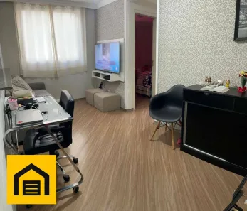 Apartamento com 2 Quartos à venda, 45m² no Parque São Vicente, Mauá