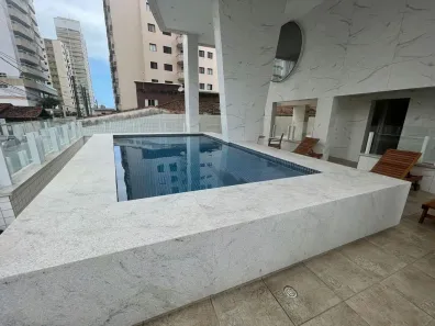 Apartamento com 2 Quartos para alugar, 63m² no Aviação, Praia Grande