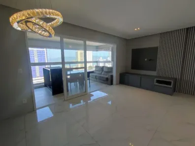 Apartamento com 3 Quartos para alugar, 111m² no Ponta da Praia, Santos