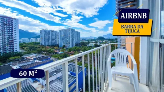 Apartamento com 2 Quartos para alugar, 60m² no Barra da Tijuca, Rio de Janeiro