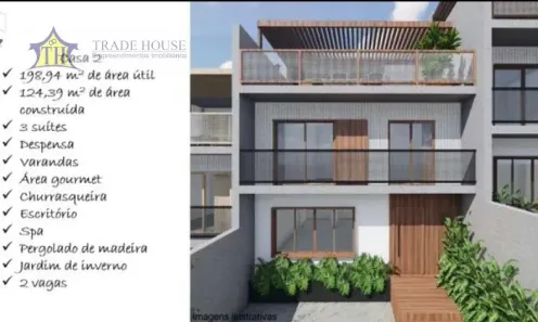 Sobrado com 3 Quartos à venda, 200m² no Vila Firmiano Pinto, São Paulo
