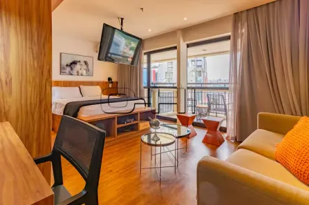 Apartamento com 1 Quarto à venda, 38m² no Itaim Bibi, São Paulo
