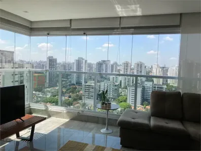 Apartamento com 1 Quarto para alugar, 58m² no Brooklin Paulista, São Paulo