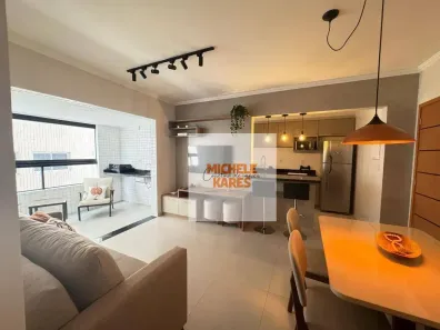 Apartamento com 2 Quartos para alugar, 74m² no Canto do Forte, Praia Grande