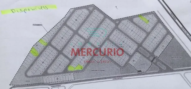 Lote/Terreno à venda, 719m² no Residencial Lago Sul, Bauru