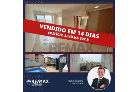 Apartamento com 3 Quartos à venda, 93m² no Mata da Praia, Vitória