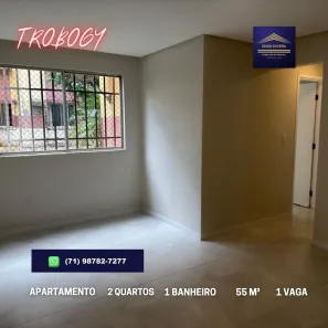 Apartamento com 2 Quartos à venda, 55m² no Trobogy, Salvador