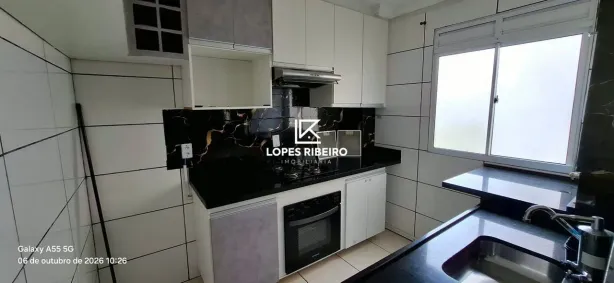 Apartamento com 2 Quartos para alugar, 46m² no Jardim das Laranjeiras, Santa Bárbara D'Oeste