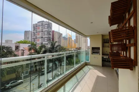 Apartamento com 3 Quartos para alugar, 129m² no Tatuapé, São Paulo