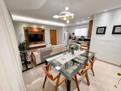Apartamento com 3 Quartos à venda, 92m² no Europa, Contagem