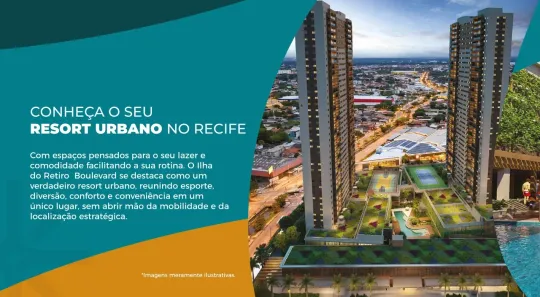 Apartamento com 3 Quartos à venda, 73m² no Ilha do Retiro, Recife