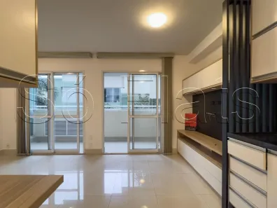 Apartamento com 1 Quarto para alugar, 32m² no Santo Amaro, São Paulo