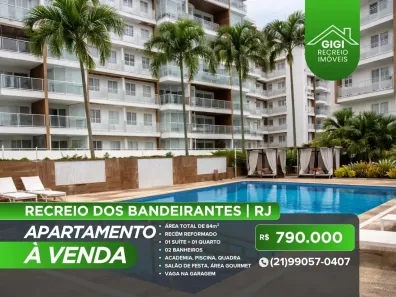 Apartamento com 2 Quartos à venda, 84m² no Recreio dos Bandeirantes, Rio de Janeiro