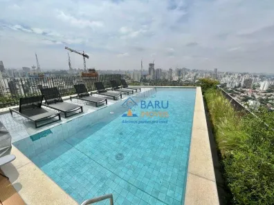 Apartamento com 1 Quarto para alugar, 63m² no Jardim das Bandeiras, São Paulo