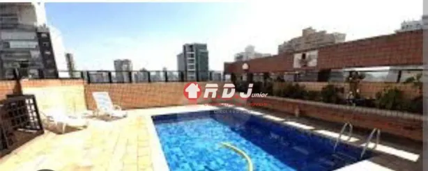 Apartamento com 3 Quartos para alugar, 123m² no Ponta da Praia, Santos