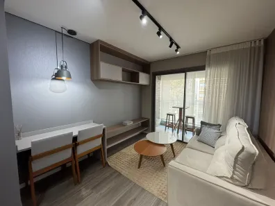 Apartamento com 1 Quarto para alugar, 43m² no Jardim Paulista, São Paulo