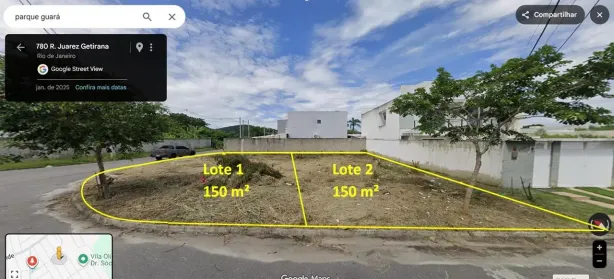Lote/Terreno à venda, 150m² no Pedra de Guaratiba, Rio de Janeiro