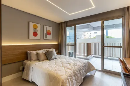 Apartamento com 1 Quarto para alugar, 25m² no Sumarezinho, São Paulo