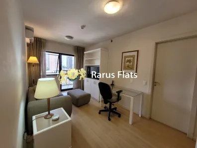 Flat com 1 Quarto para alugar, 36m² no Itaim Bibi, São Paulo