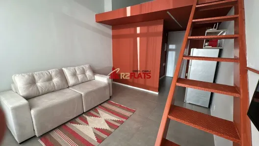 Flat com 1 Quarto para alugar, 28m² no Moema, São Paulo