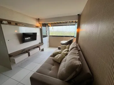 Apartamento com 2 Quartos para alugar, 65m² no Guaxuma, Maceió