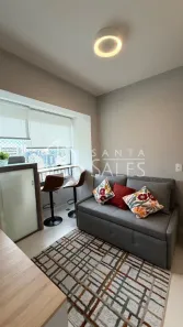 Apartamento com 1 Quarto para alugar, 25m² no Vila Nova Conceição, São Paulo
