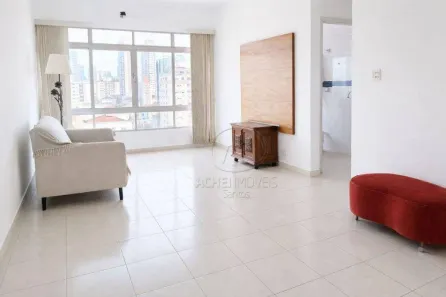 Apartamento com 2 Quartos para alugar, 80m² no Campo Grande, Santos