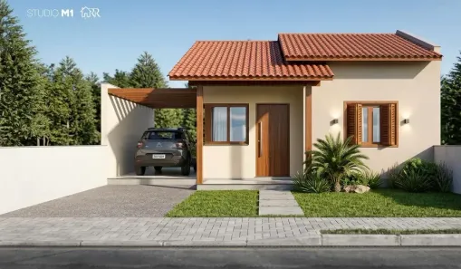 Casa com 2 Quartos à venda, 70m² no Distrito de Santa Cristina do Pinhal, Parobé