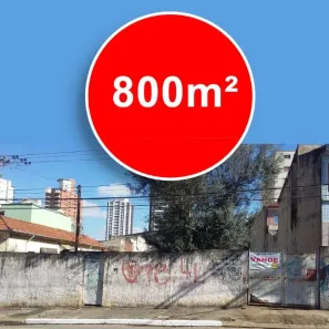 Lote/Terreno à venda, 800m² no Vila Paiva, São Paulo