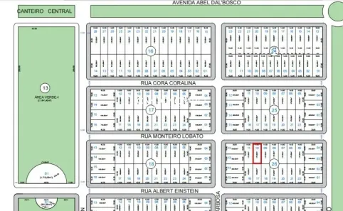 Lote/Terreno à venda, 476m² no Residencial Cidade Jardim, Sinop