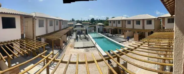 Casa de Condomínio com 2 Quartos à venda, 74m² no Imbassaí, Mata de São João