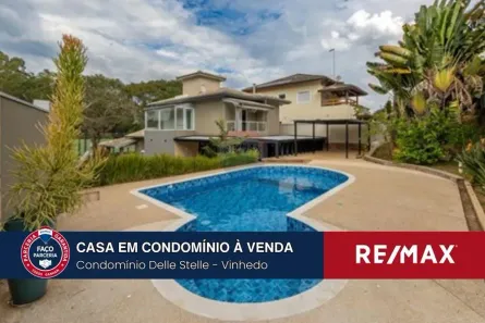 Casa de Condomínio com 3 Quartos à venda, 397m² no Residencial Delle Stelle, Louveira