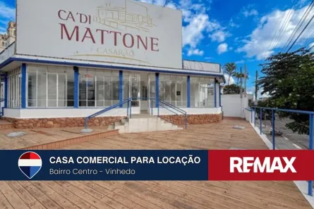 Imóvel Comercial para alugar, 398m² no Centro, Vinhedo