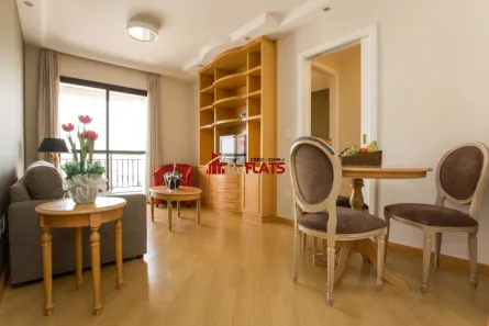 Flat com 1 Quarto à venda, 37m² no Indianópolis, São Paulo