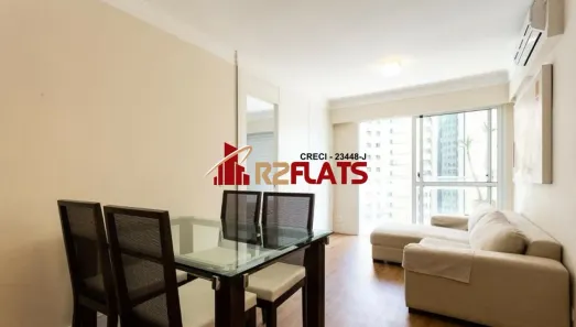 Flat com 1 Quarto à venda, 46m² no Indianópolis, São Paulo