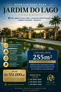 Lote/Terreno à venda, 255m² no Coqueiro, Belém