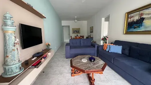 Apartamento com 2 Quartos para alugar, 110m² no Pitangueiras, Guarujá