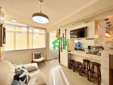 Apartamento com 2 Quartos à venda, 60m² no Vila Alzira, Guarujá